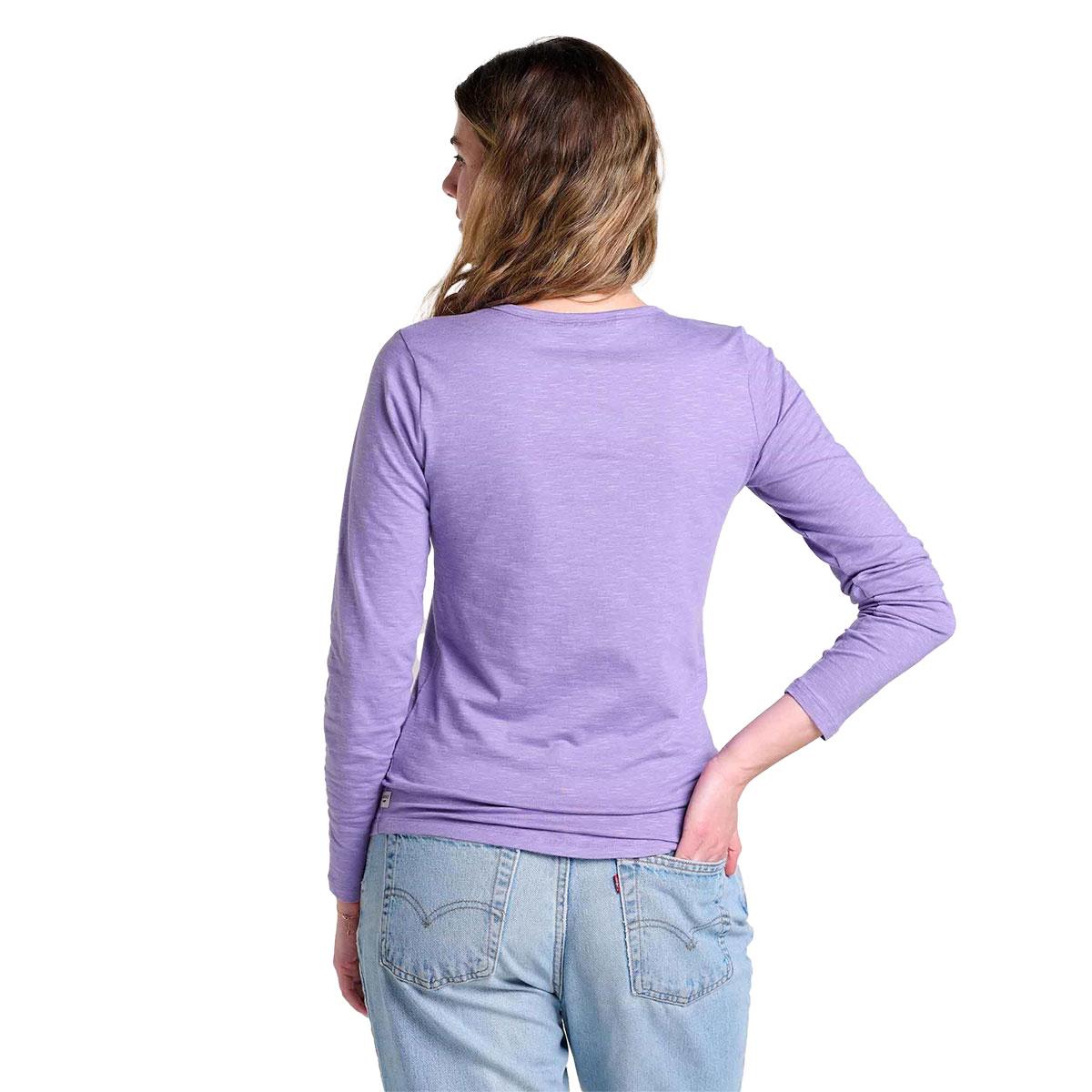 Toad&Co Marley II Long Sleeve Tee Women's in Pansy